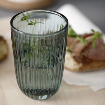 Hammershøi drikkeglass 33 cl, 2-pakk - grønn - Kähler