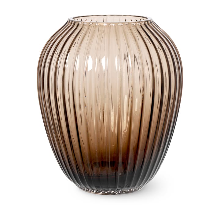 Hammershøi glassvase 18,5 cm, Valnøtt Kähler