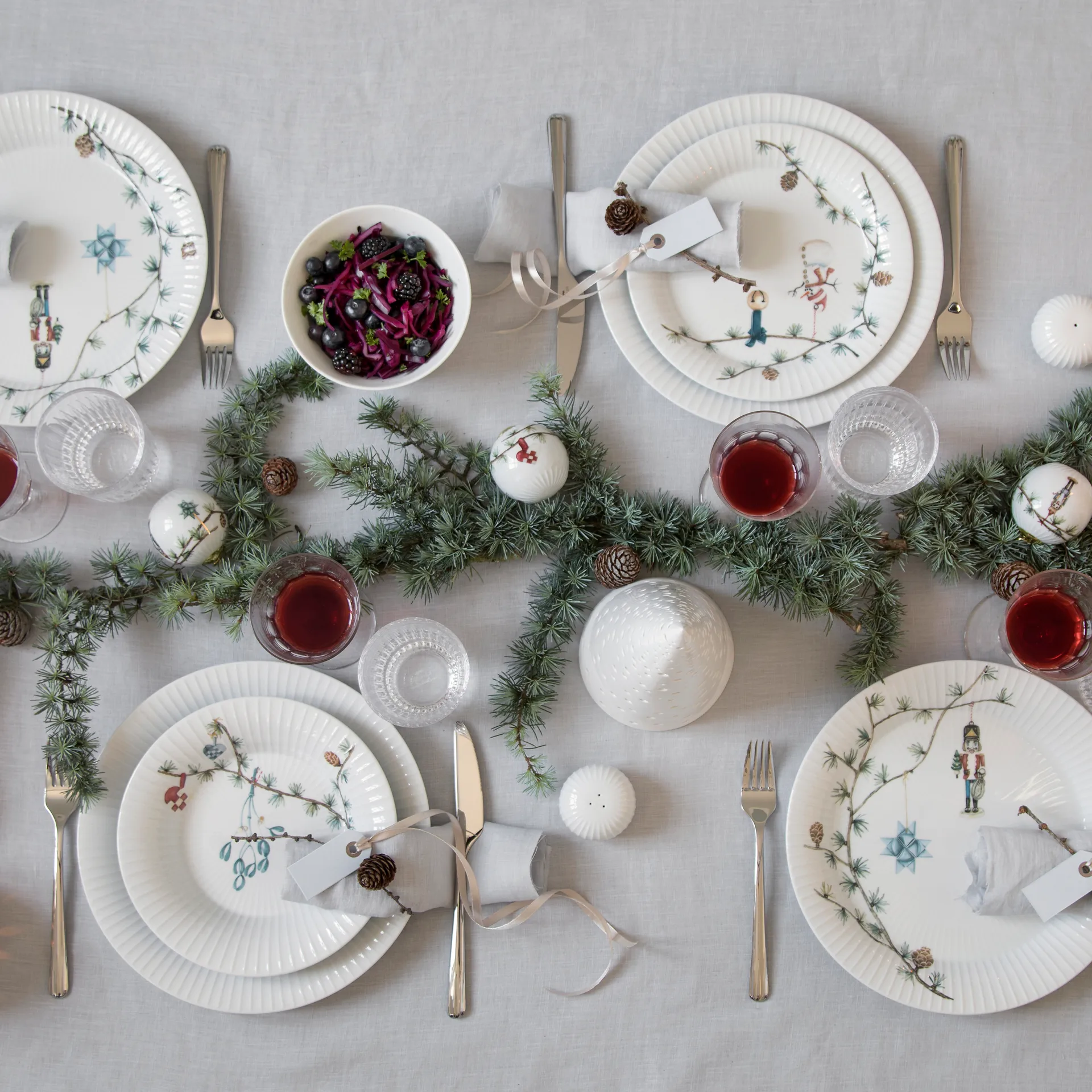 Hammershøi Jul dekorasjonskula, 6 cm Kähler