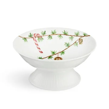 Hammershøi juleskål på fot Ø16 cm - Hvit - Kähler