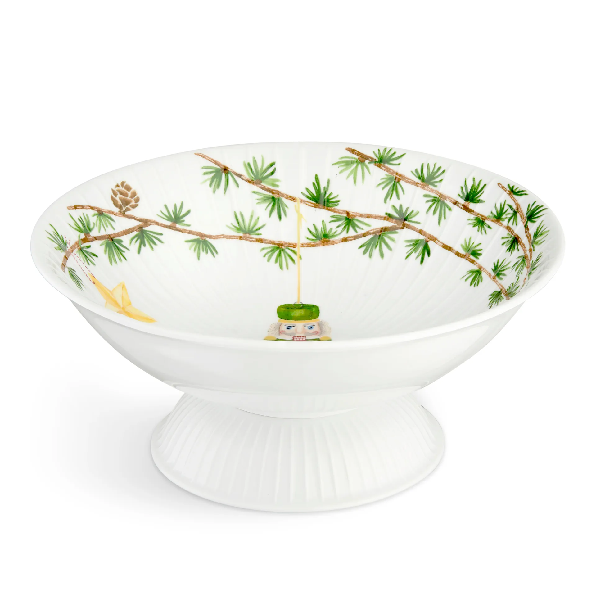 Hammershøi juleskål på fot Ø23 cm, Hvit Kähler