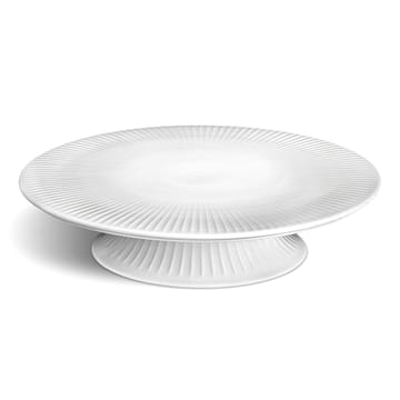 Hammershøi kakefat på fot Ø30 cm - hvit - Kähler