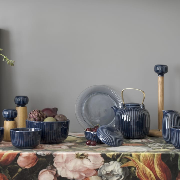 Hammershøi kjøkkenrullholder, indigo Kähler