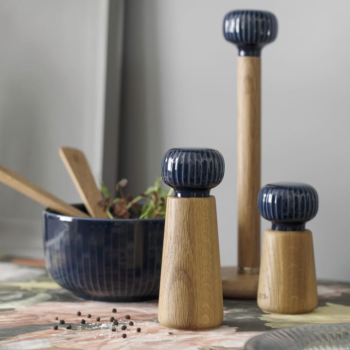 Hammershøi kjøkkenrullholder, indigo Kähler