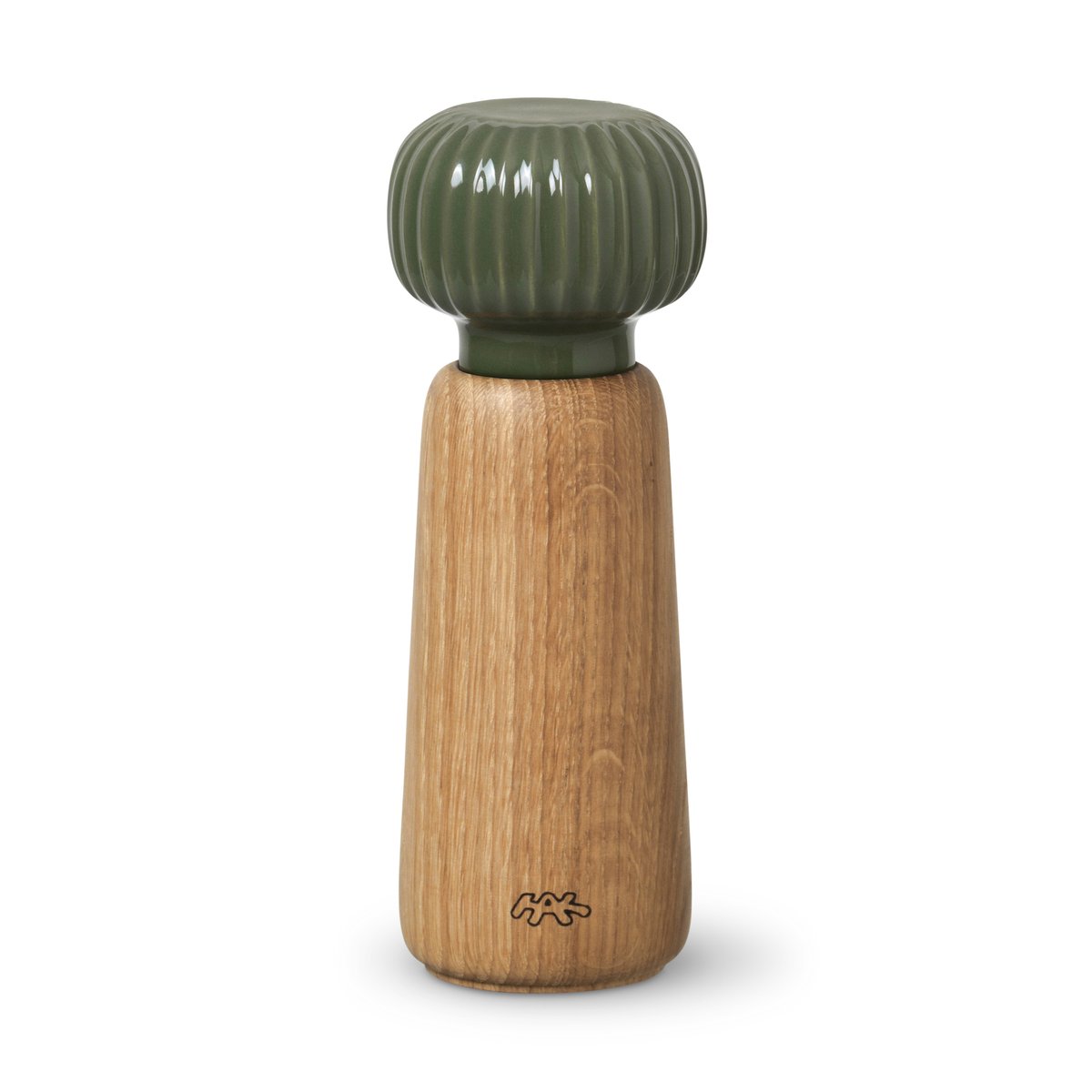 Kähler Hammershi krydderkvern Mrkegrnn | Skandinavisk Design | Salt- & Pepperkverner | Grønn
