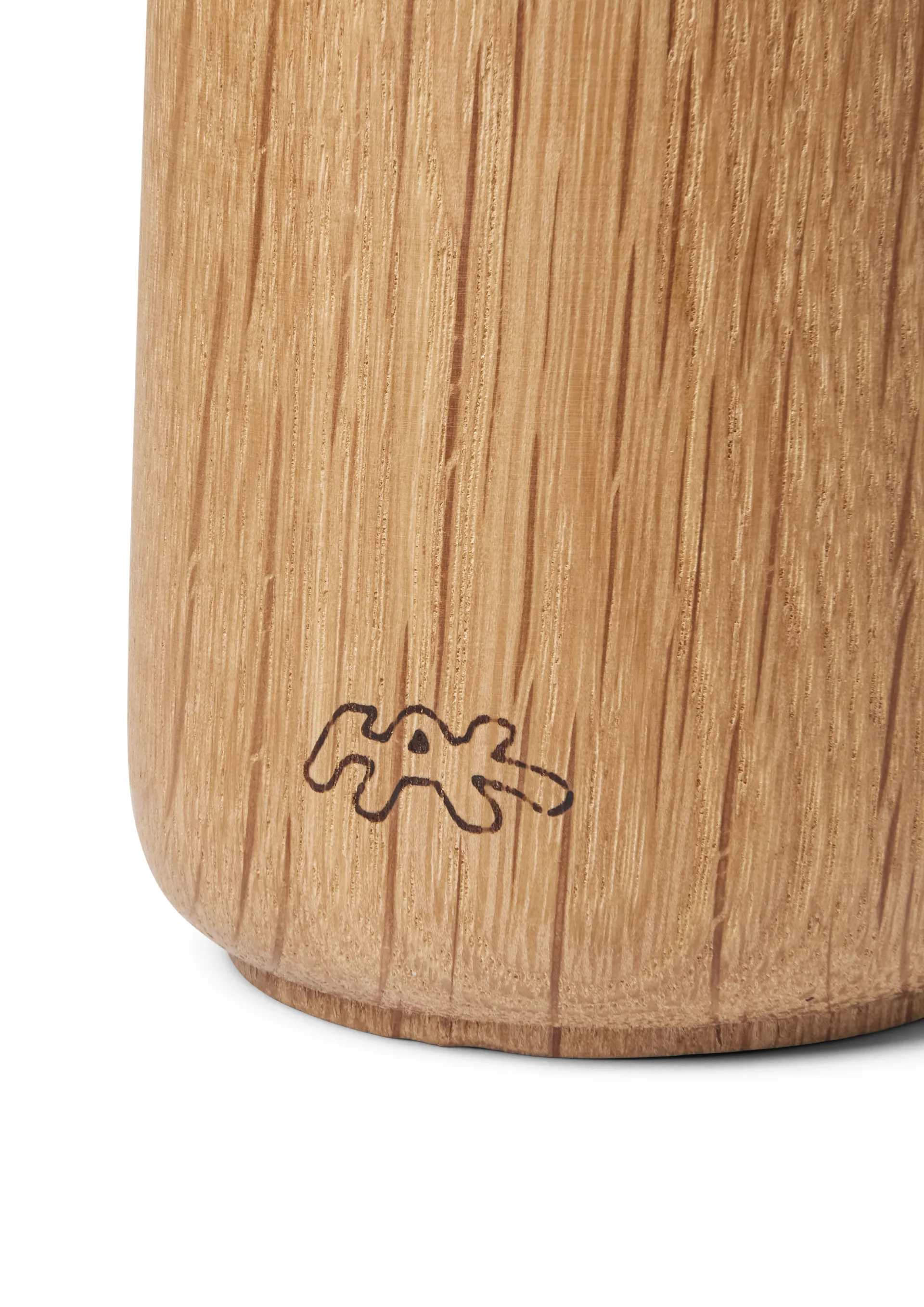 Hammershøi krydderkvern stor, Brun, 18 cm Kähler