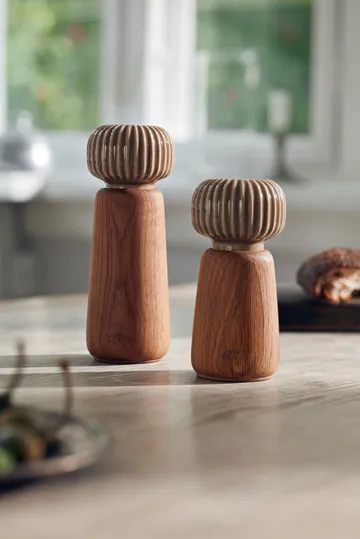 Hammershøi krydderkvern stor - Brun, 18 cm - Kähler