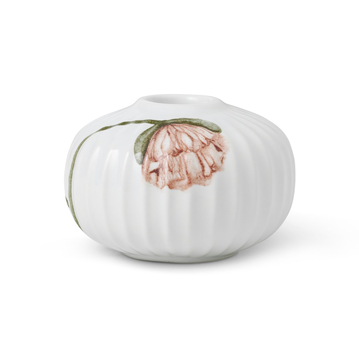 Hammershøi Poppy lysestake Ø7,5 cm Hvit