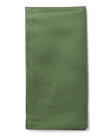 Hammershøi Poppy tekstilserviett 45 x 45 cm 4-pakning - Grønn - Kähler