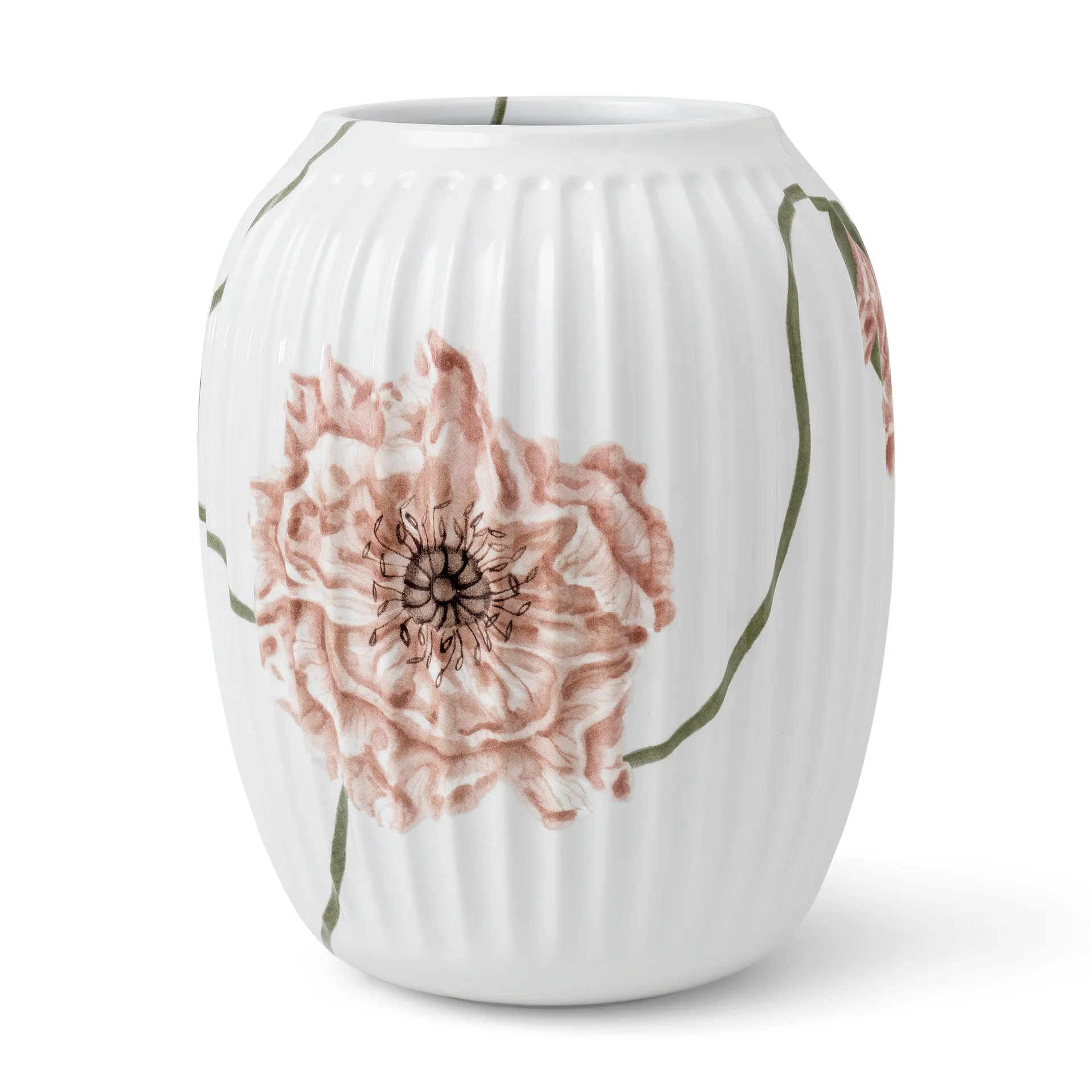 Hammershøi Poppy vase 21 cm, Hvit Kähler