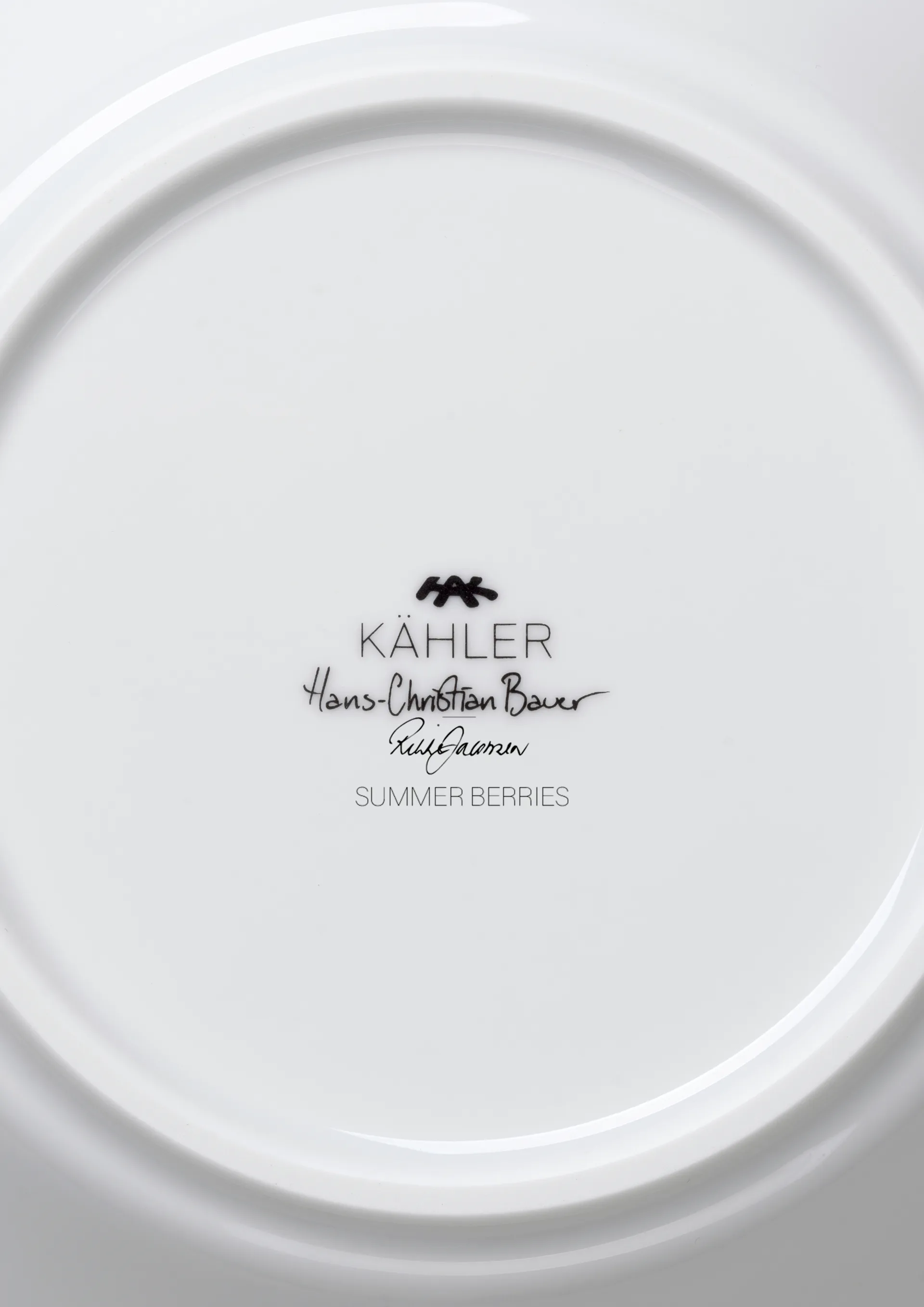Hammershøi Summer dyp tallerken Ø21 cm, Summer berries Kähler