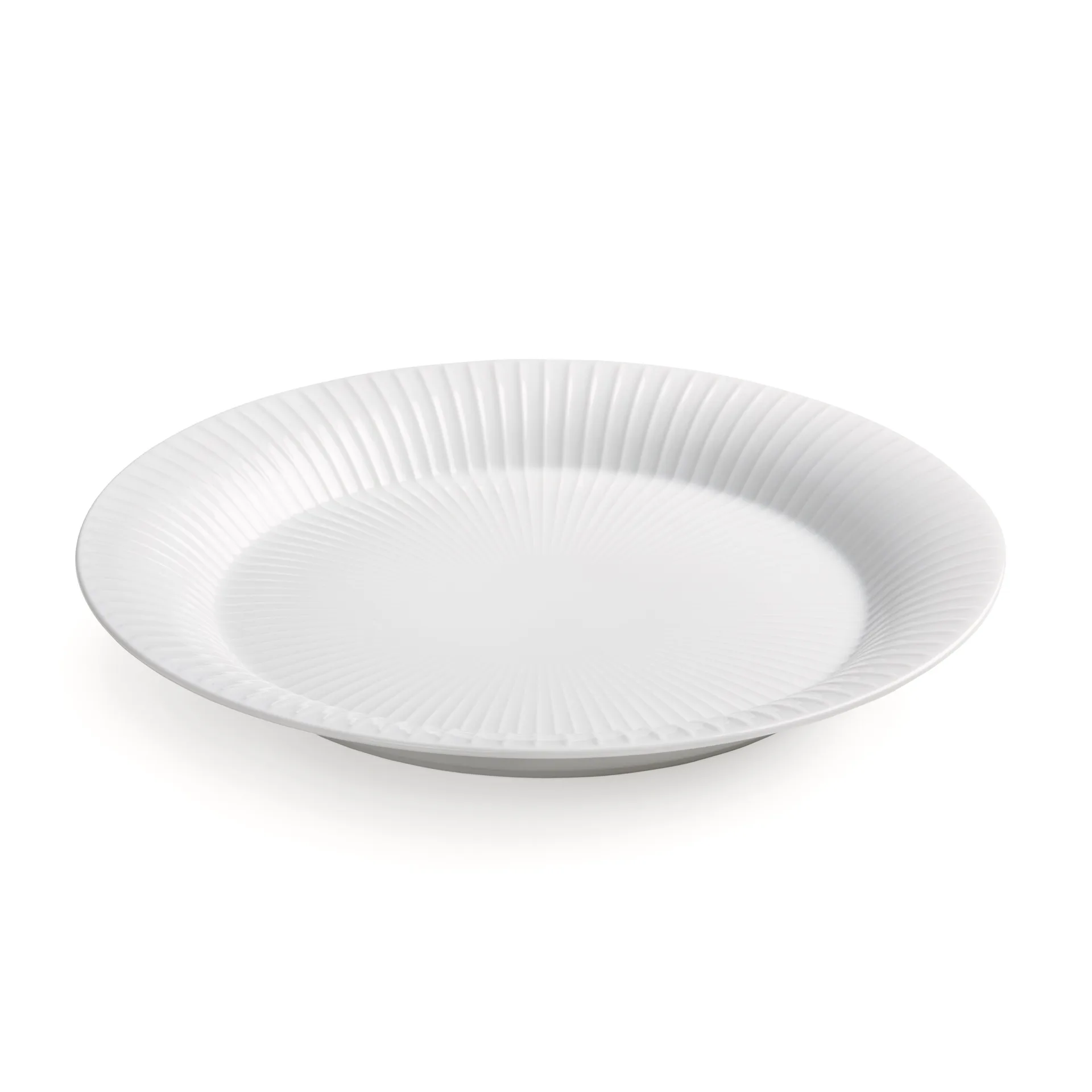 Hammershøi tallerken hvit, Diameter 22 cm Kähler