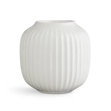 Hammershøi telysholder stor - hvit - Kähler