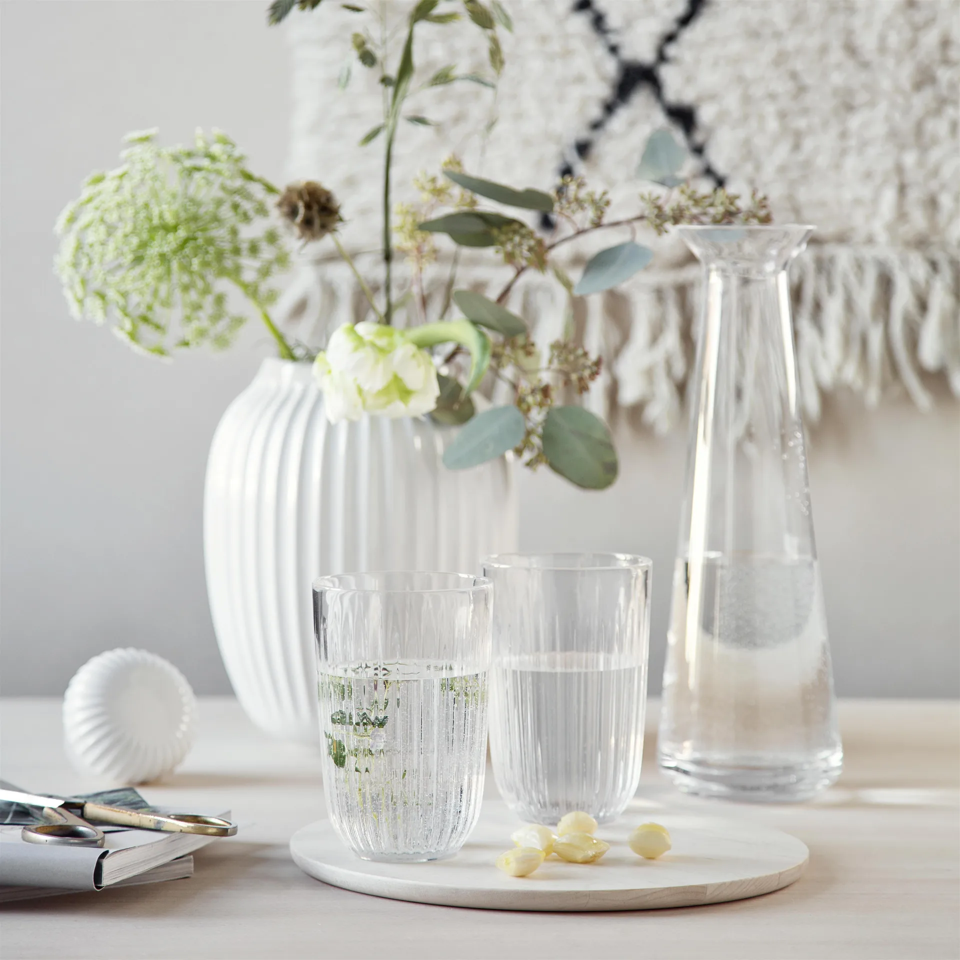 Hammershøi vannglass 33 cl, 4-stk., Klar Kähler