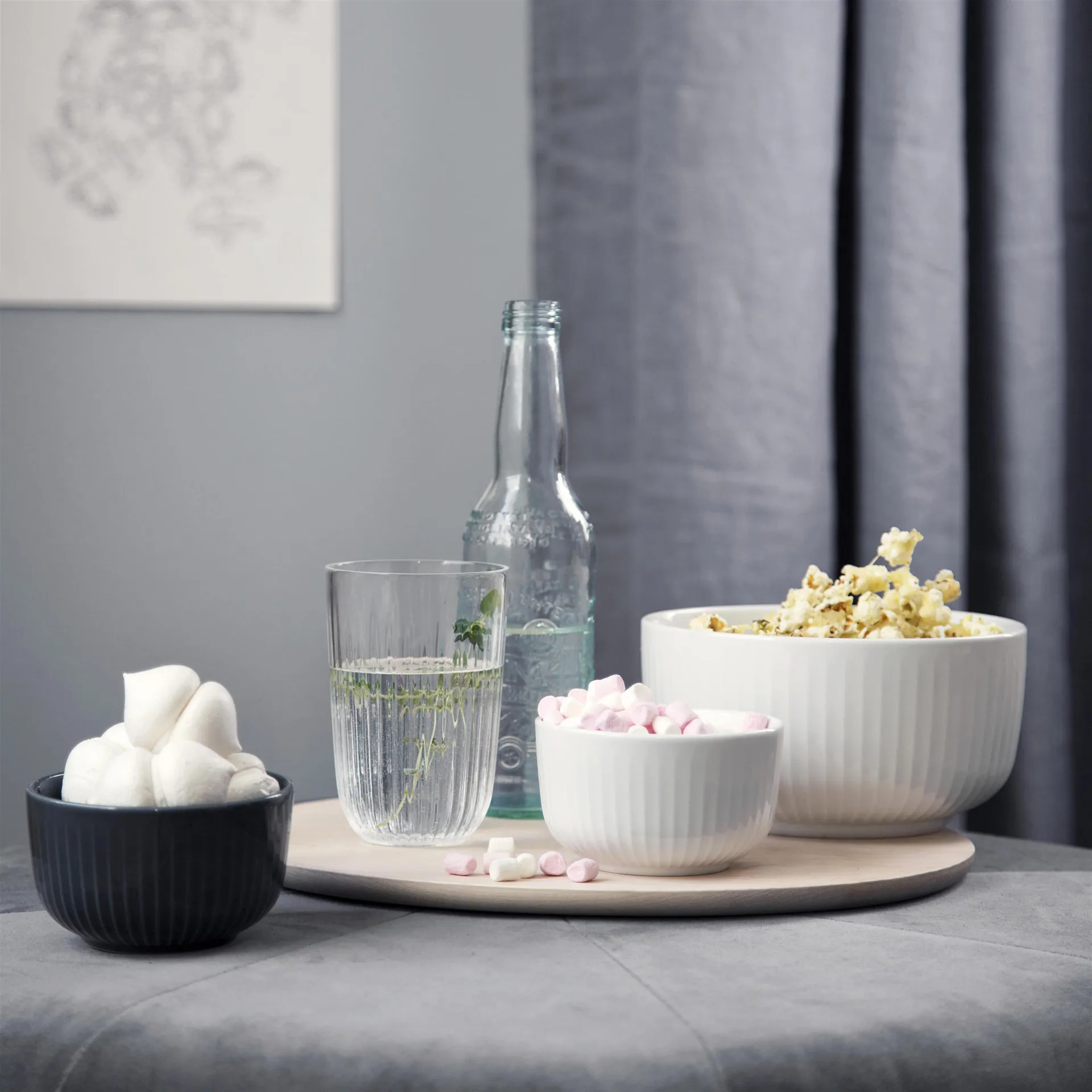 Hammershøi vannglass 33 cl, 4-stk., Klar Kähler