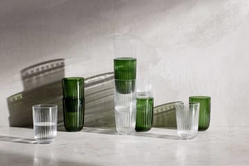 Hammershøi vannglass 37 cl 4-pack - Grønn - Kähler