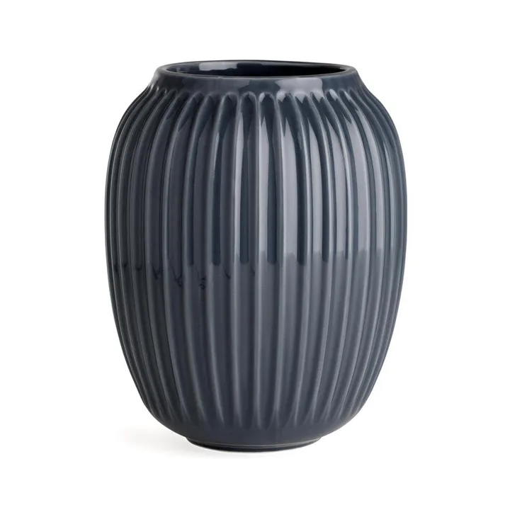 Hammershøi vase - Antrasittgrå, mellomstor 21 cm - Kähler