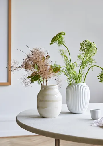 Hammershøi vase - Hvit, medium 21 cm - Kähler