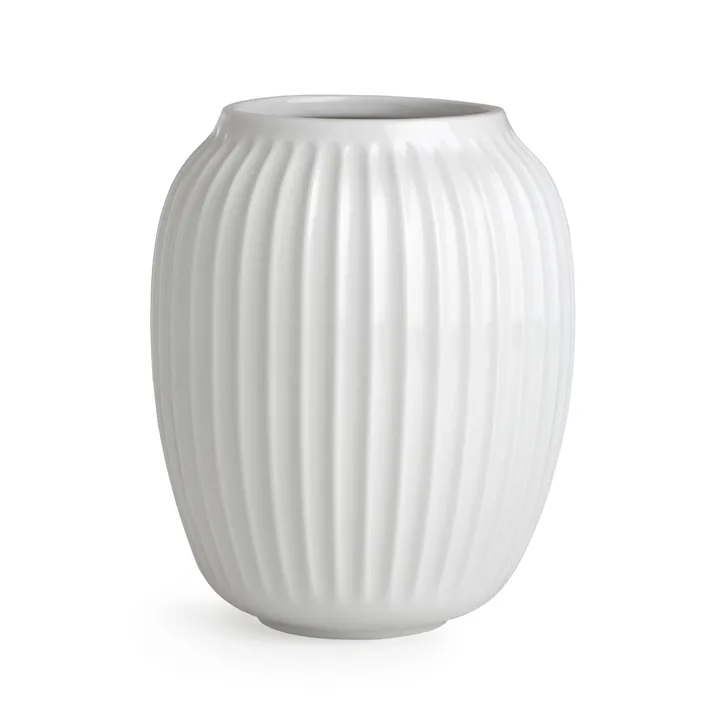 Hammershøi vase - Hvit, medium 21 cm - Kähler