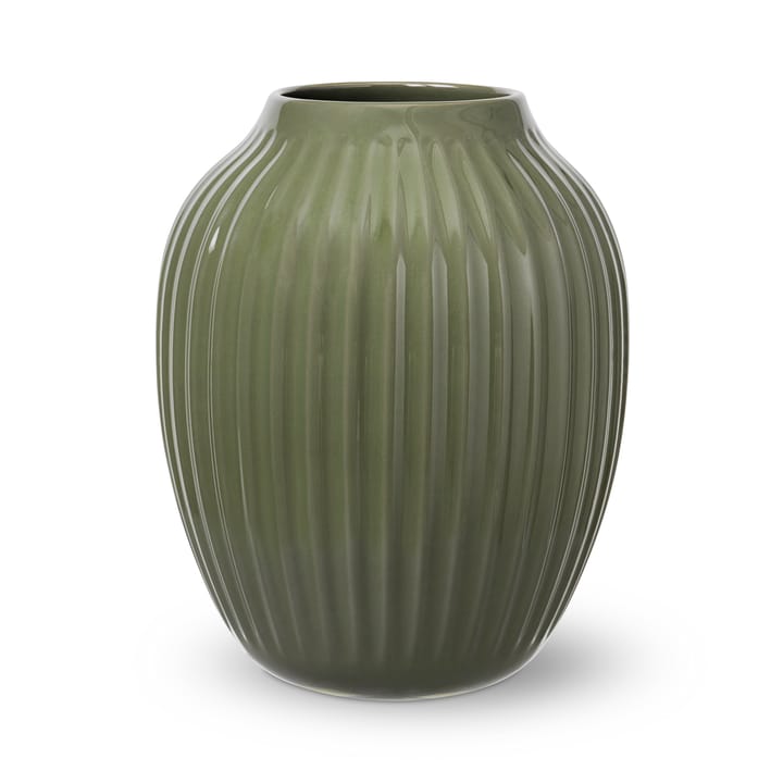 Hammershøi vase stor - Mørkegrønn - Kähler