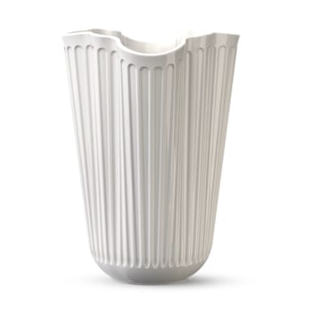 Hammershøi vase Unfold 20,5 cm - Hvit - Kähler