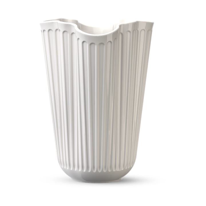 Hammershøi vase Unfold 20,5 cm, Hvit Kähler