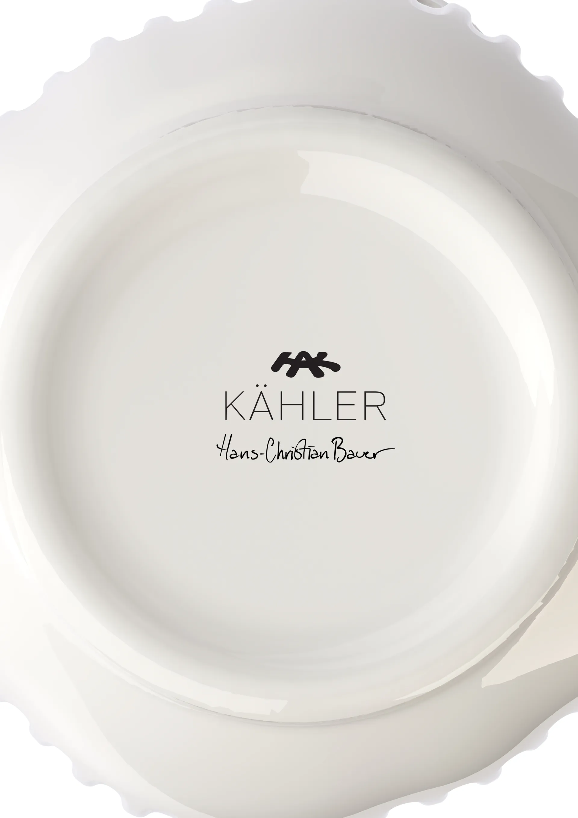 Hammershøi vase Unfold, Hvit, 20,5 cm Kähler