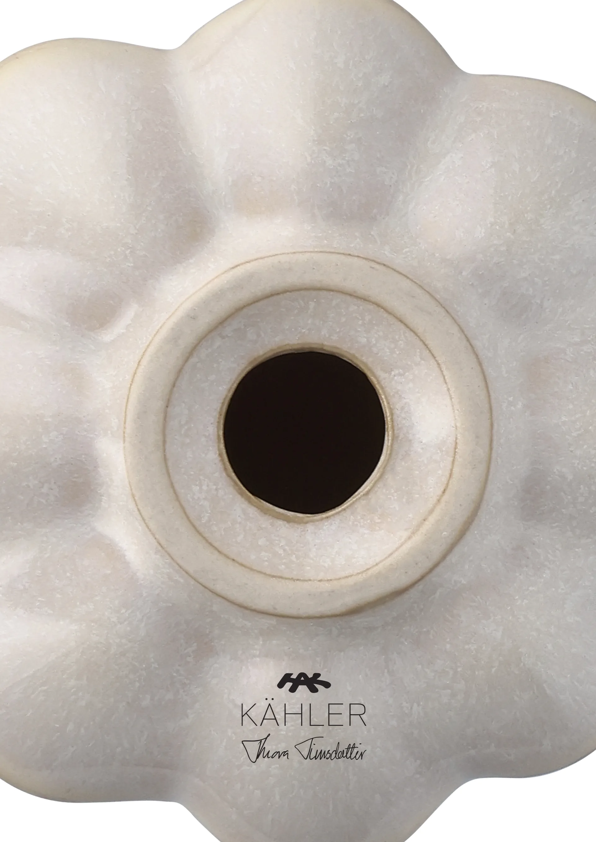 Kantarell lysestake, Sand, 10 cm Kähler