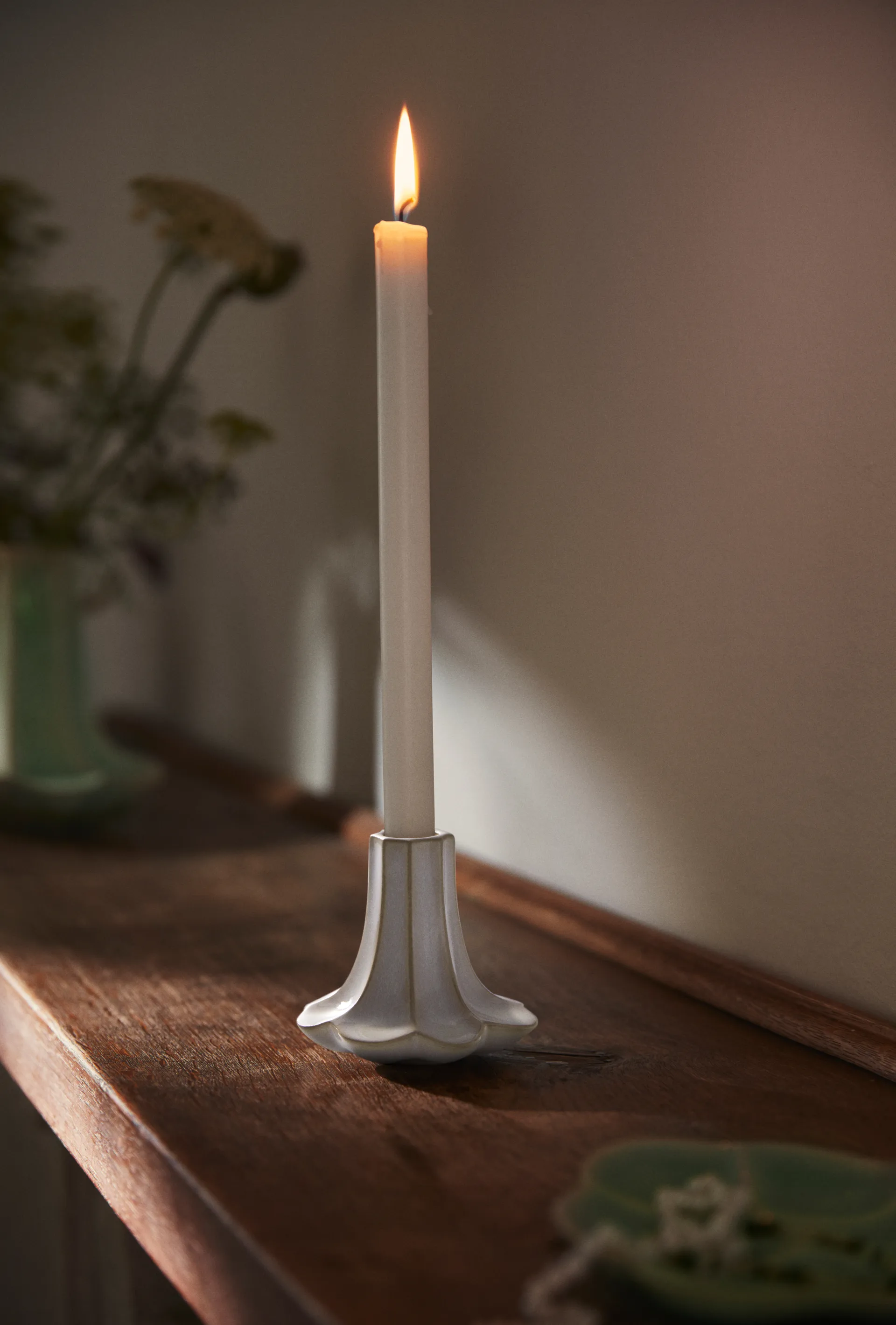 Kantarell lysestake, Sand, 10 cm Kähler