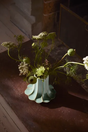 Kantarell vase - Grønn, 20,5 cm - Kähler