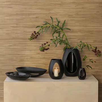 Kokong vase 22 cm - Brun - Kähler