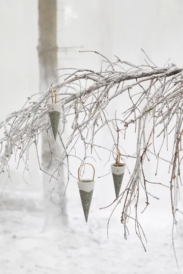 Nobili julestrut juleanheng 18 cm - Grønn - Kähler