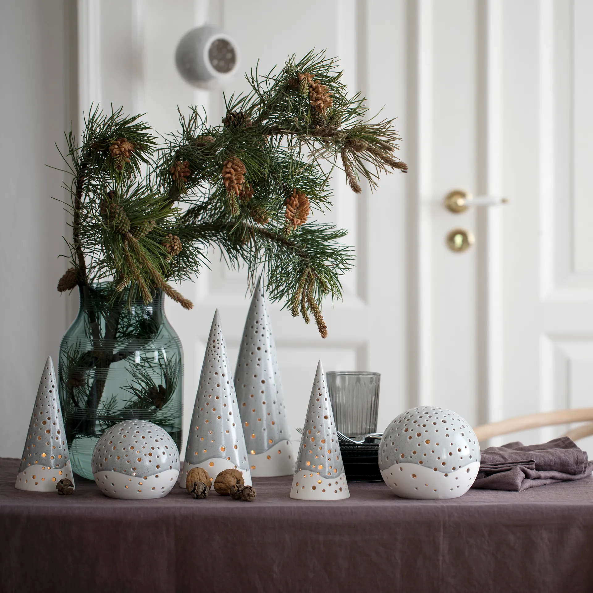 Nobili lykt grå, liten Kähler