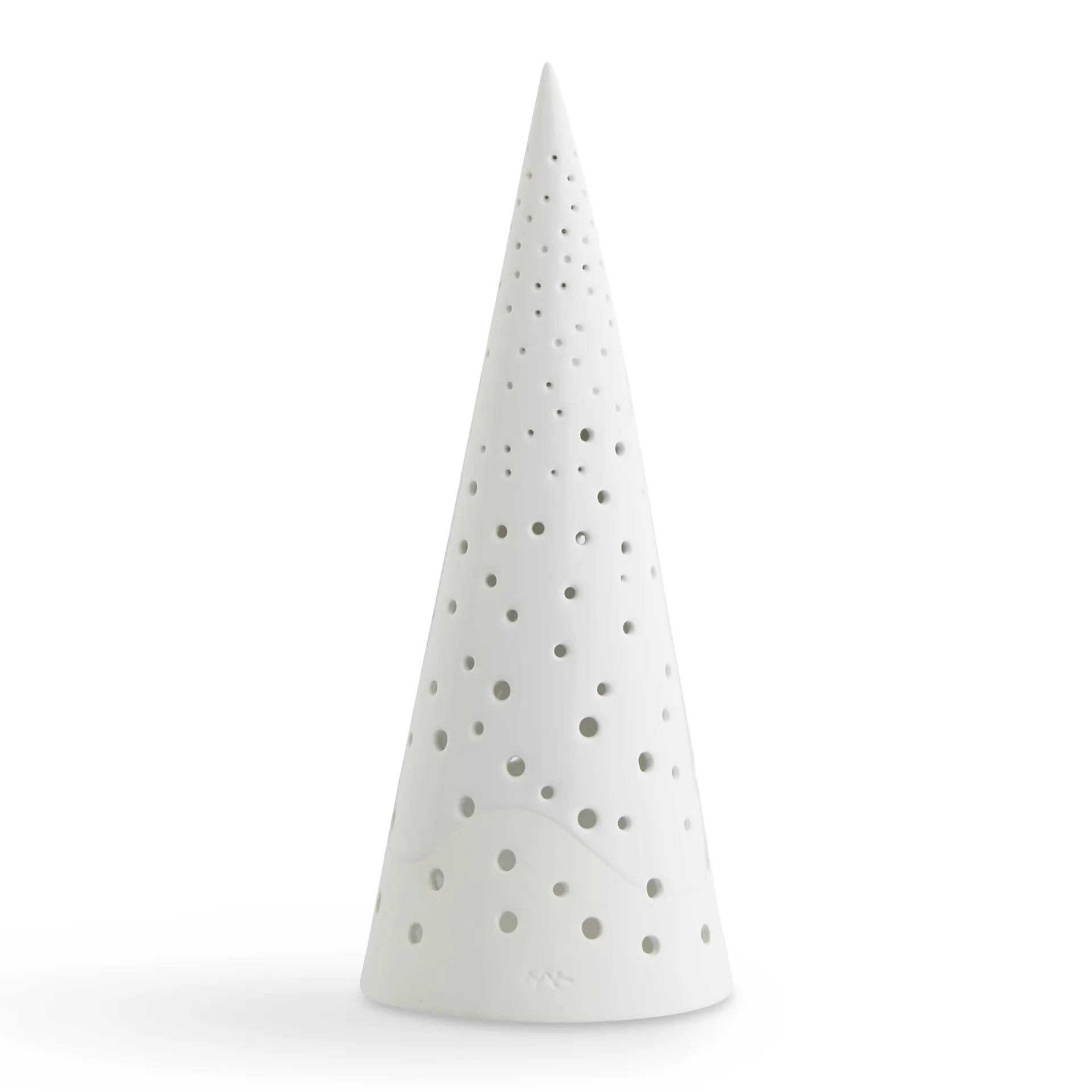 Nobili lysestake medium, snow white Kähler