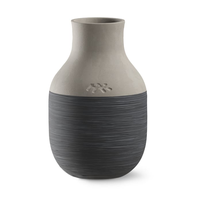 Omaggio Circulare Vase H12.5 cm - Antrasittgrå - Kähler
