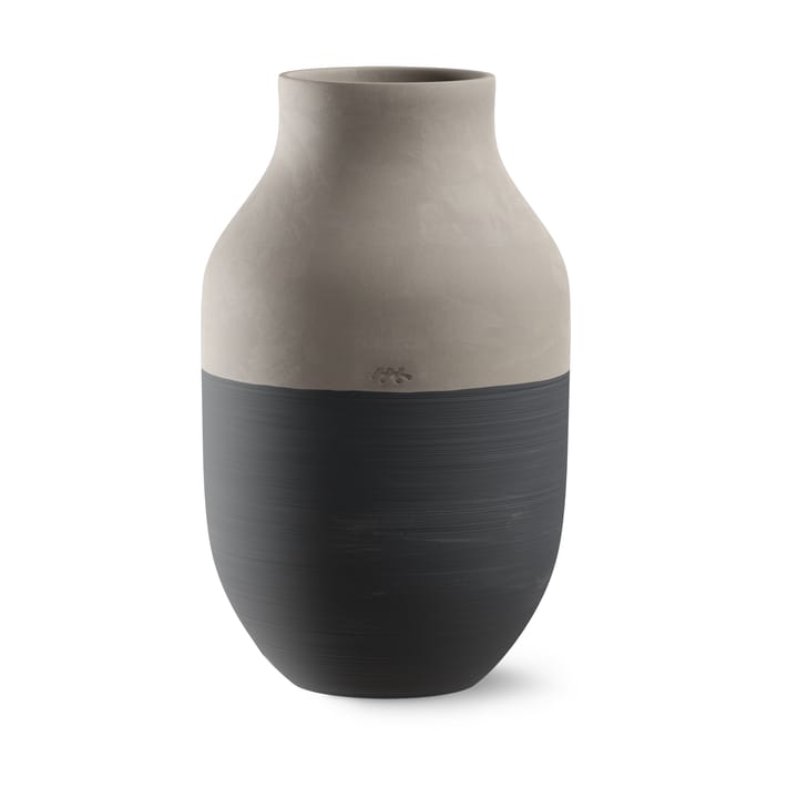 Omaggio Circulare Vase H31 cm - Antrasittgrå - Kähler