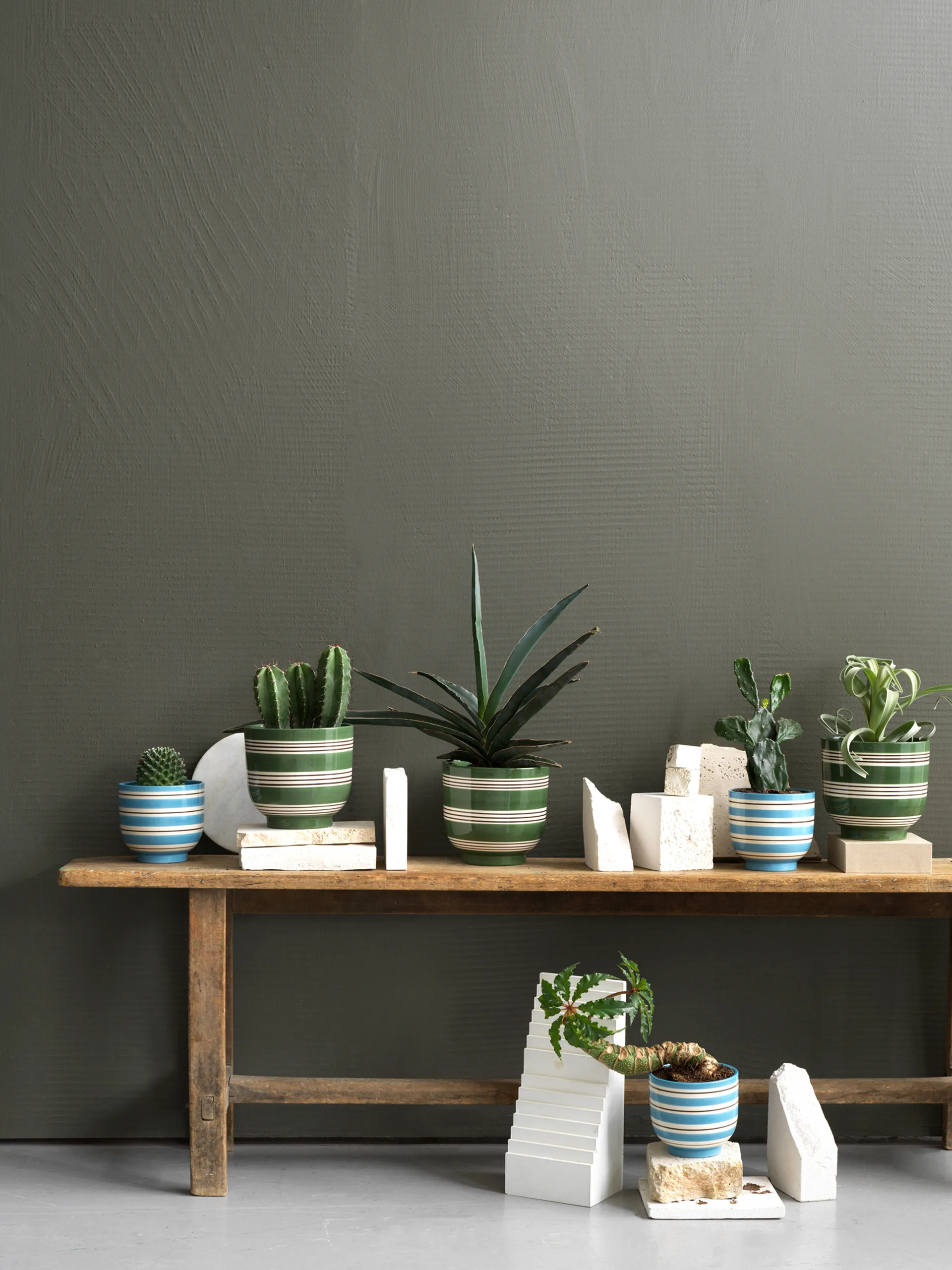 Omaggio Nuovo blomsterpotte Ø 12 cm, Lyseblå Kähler