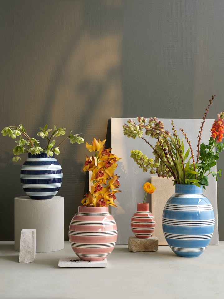 Omaggio Nuovo vase 20,5 cm, Rosa Kähler