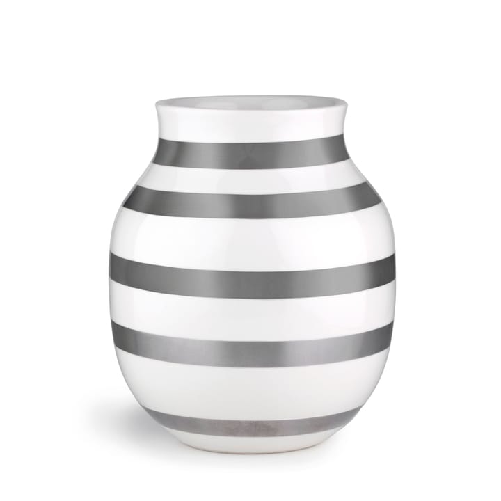 Omaggio vase sølv - middels - Kähler