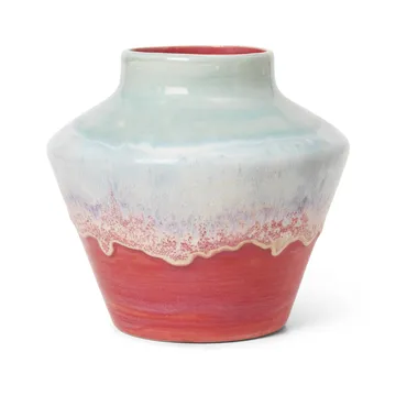Poppery vase 20,5 cm - Mint-pink - Kähler