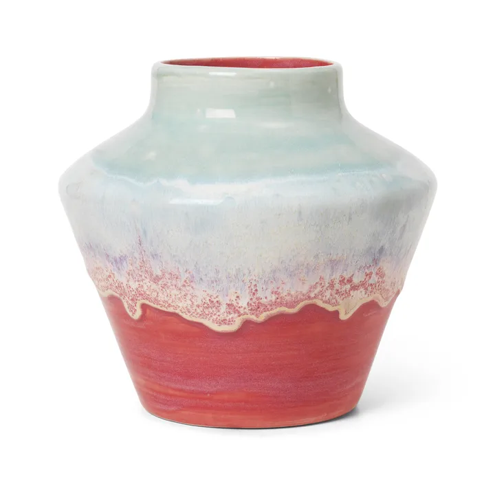 Poppery vase 20,5 cm - Mint-pink - Kähler
