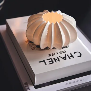 Stella lykt - hvit - Kähler