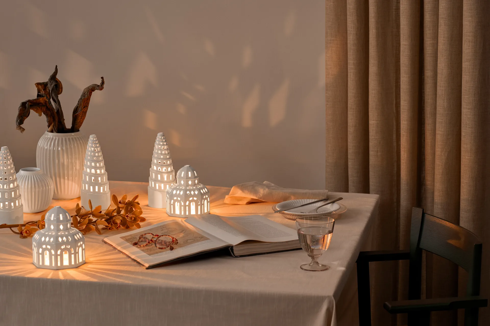 Urbania lyshus, Glassalen Kähler