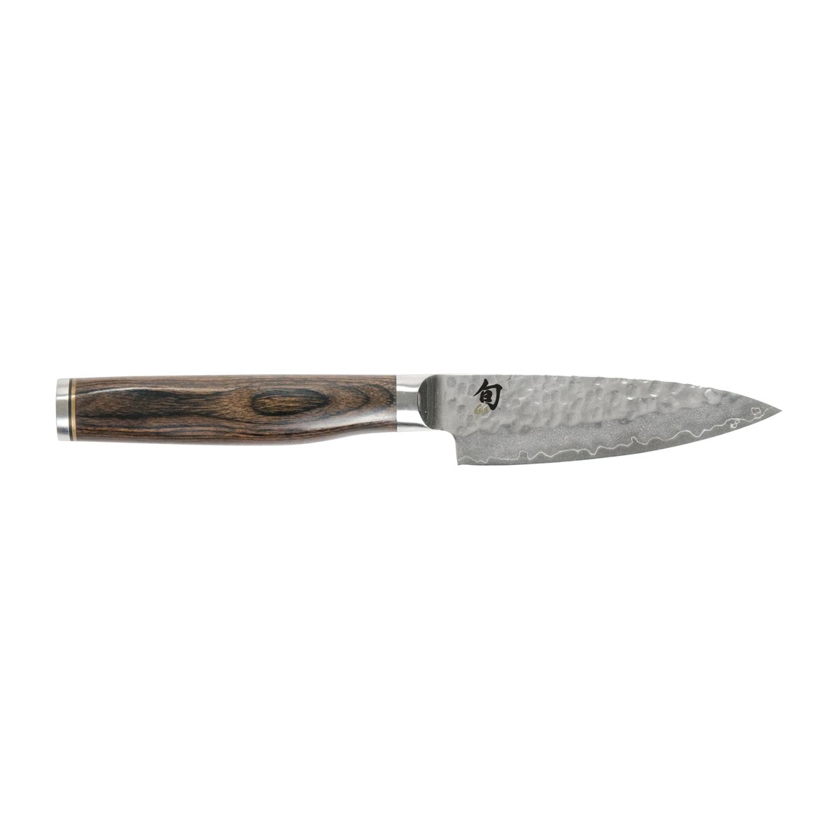 Kai Shun Premier Skallkniv 10 cm | Skandinavisk Design | Skrellekniv | Brun