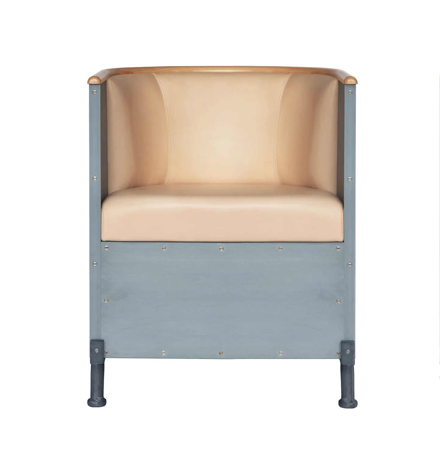 Aluminium Etch lenestol, Tärnsjö natural-etch aluminium-beech Källemo