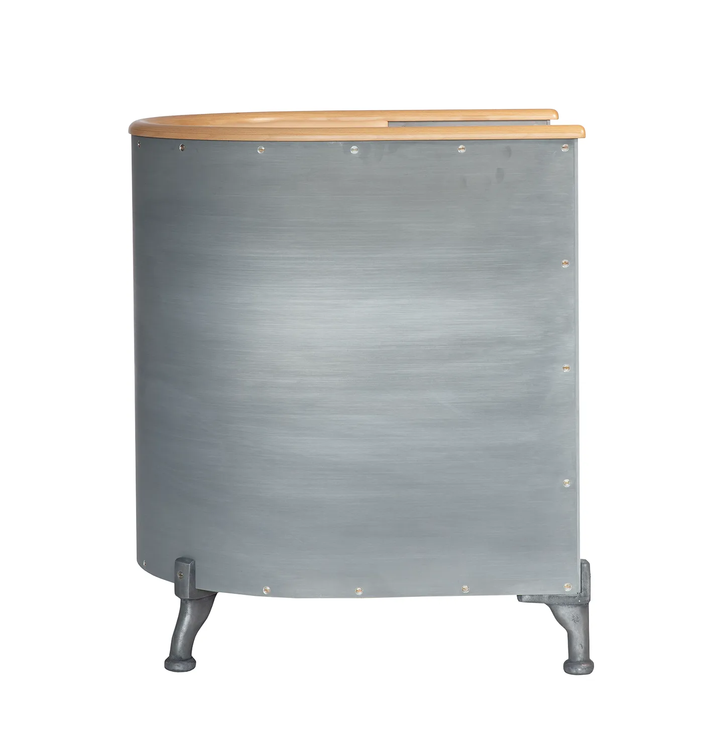 Aluminium Etch lenestol, Tärnsjö natural-etch aluminium-beech Källemo