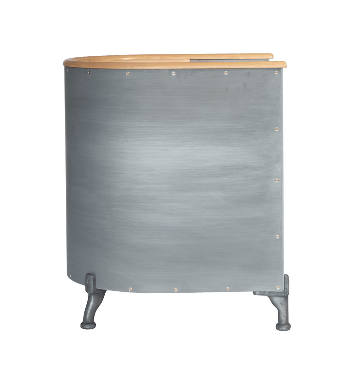 Aluminium Etch lenestol, Tärnsjö natural-etch aluminium-beech Källemo