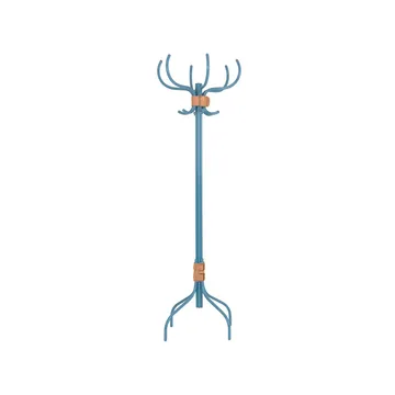 Babe kleshengare - Blå-natur lærbelte - Källemo