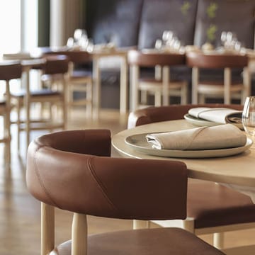 Botero karmstol - Lær Tärnsjö 8420 grønn-grønt askstativ - Källemo