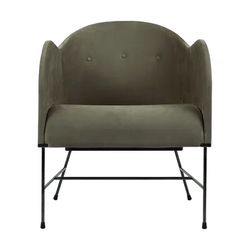 El Novillero lenestol - Lær Nubuck 512-svart stativ - Källemo
